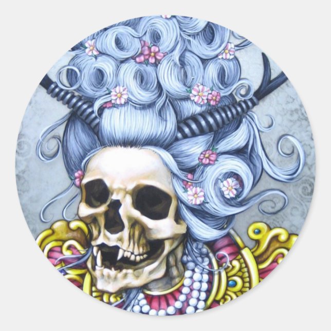 Adesivo Redondo Amanda Lynn (Frente)