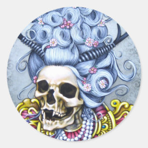 Adesivo Redondo Amanda Lynn