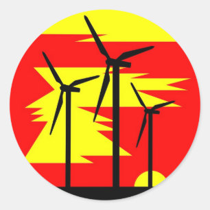 Adesivo Redondo Amanhã