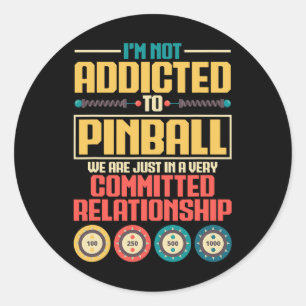 Adesivo Redondo Amante do Pinll Gamer Entusiasta Entende Jogo Pinl