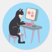 Amantes de gatos Gato Tuxedo 