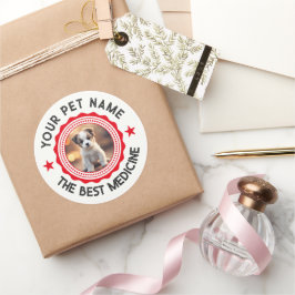 Adesivo Redondo Amantes de Pet Personalizáveis