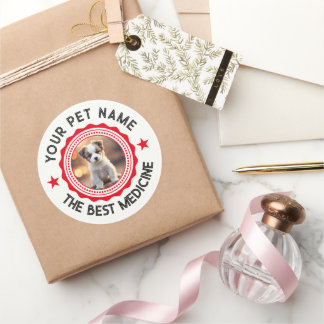 Adesivo Redondo Amantes de Pet Personalizáveis