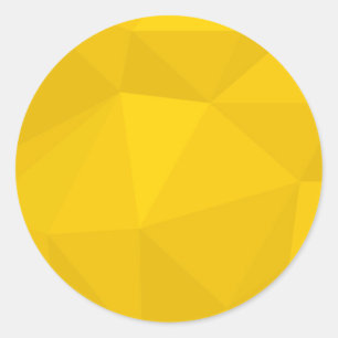 Adesivo Redondo Amarelo, moderno, legal, tendências, arte geomét