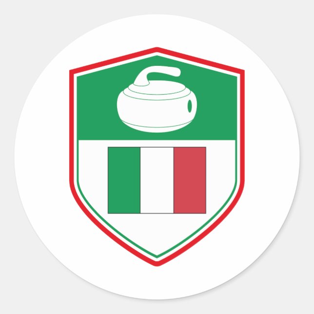 Adesivo Redondo Amarra de Pedra de Gelo (Frente)