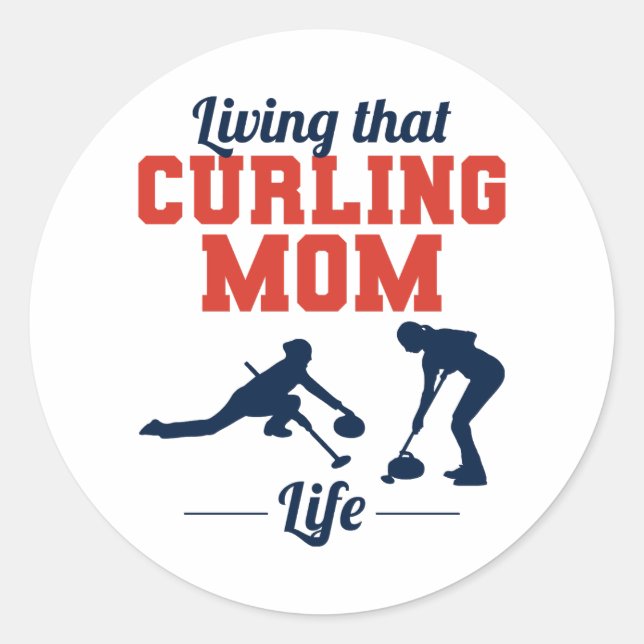 Adesivo Redondo Amarra de Pedra de Gelo (Frente)