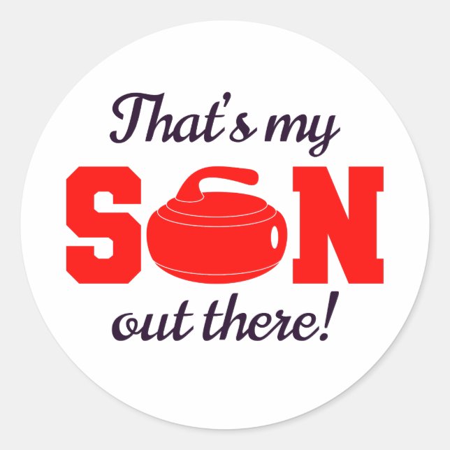 Adesivo Redondo Amarra de Pedra de Gelo (Frente)