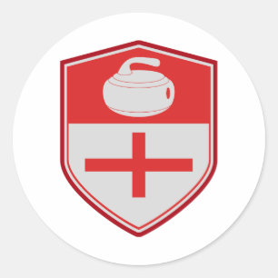 Adesivo Redondo Amarra de Pedra de Gelo