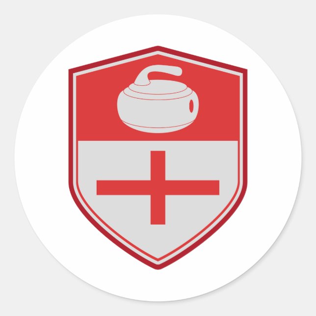 Adesivo Redondo Amarra de Pedra de Gelo (Frente)