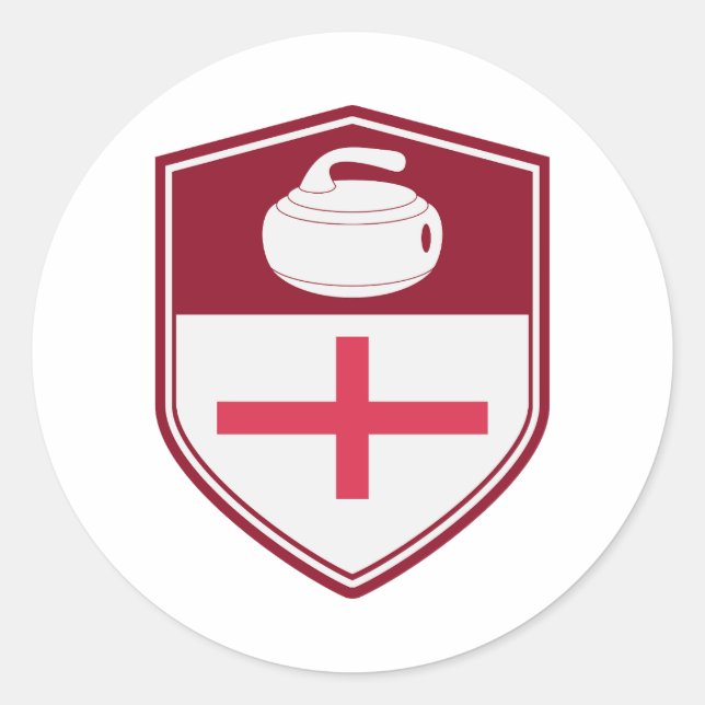 Adesivo Redondo Amarra de Pedra de Gelo (Frente)