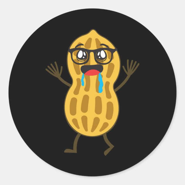 Adesivo Redondo amendoim (Frente)