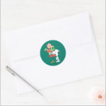 Adesivo Redondo Amendoins | Quanto Mais Merrier<br><div class="desc">As designs de Natal de Charles Schulz,  que incluem os amendoins,  capturam a essência da inocência infantil e o espírito que anima a época de férias.</div>
