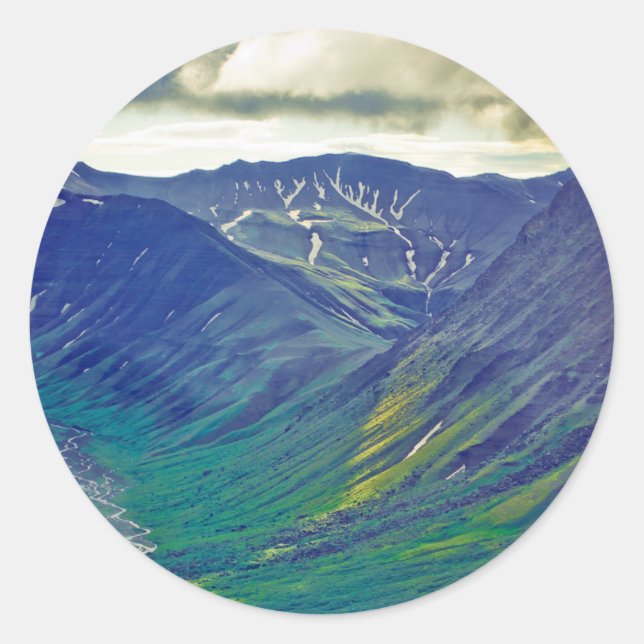 Adesivo Redondo América do Norte, Estados Unidos, Estados Unidos,  (Frente)