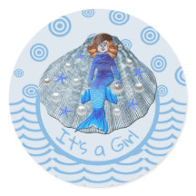 Americus Mermaid Shell é uma garota