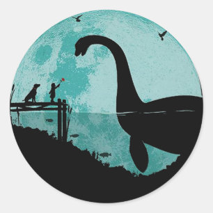 Adesivo redondo "Amigos"