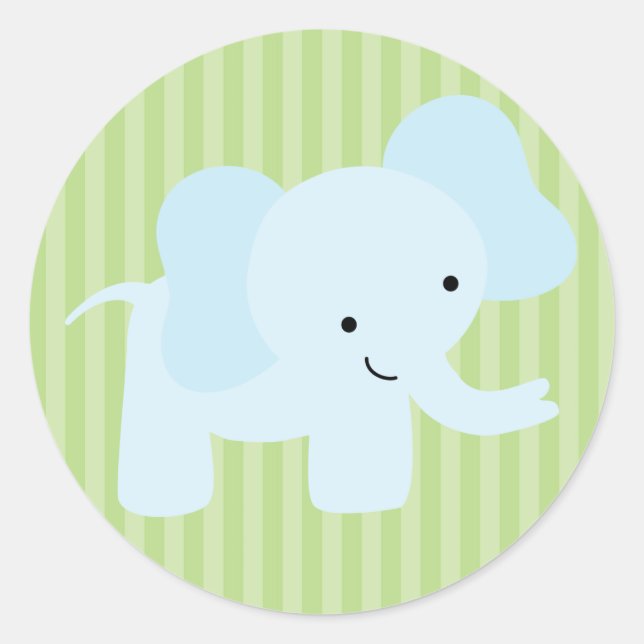 Adesivo Redondo Amigos Safari (Frente)