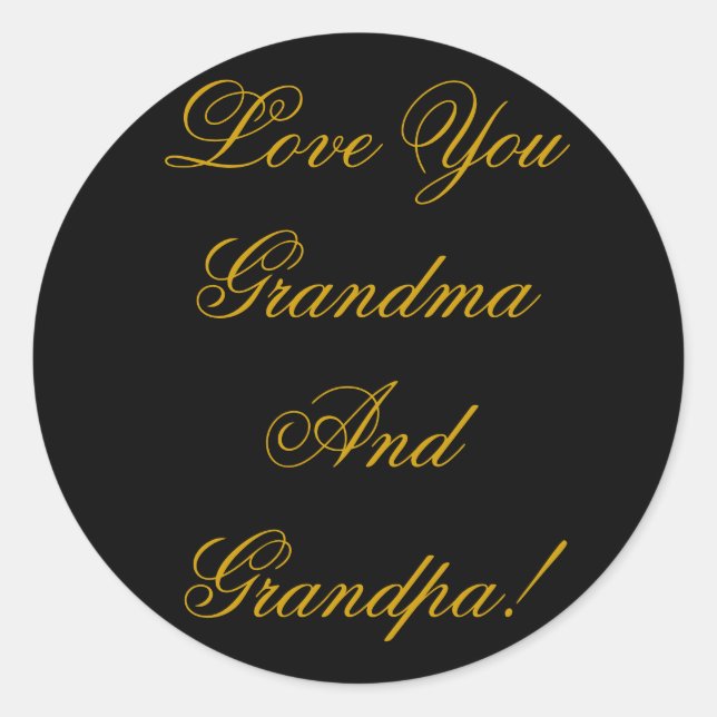 ADESIVO REDONDO AMO-TE (Frente)