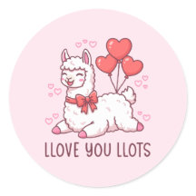 Amo Você Muito - Lhama Kawaii do Dia dos Namorados