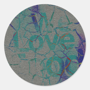 Adesivo Redondo Amor