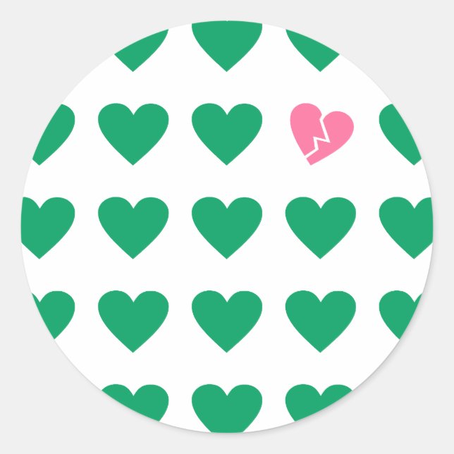Adesivo Redondo amor (Frente)