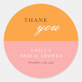 Adesivo Redondo Amor à Primeira Taça Modernas Festas de Noivado