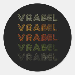 Adesivo Redondo Amor Coração Vrabel Tee Grunge Estilo Vintage Pret