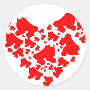 Adesivo Redondo Amor de Derby