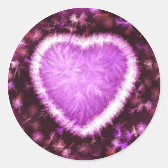 Adesivo Redondo Amor eterno (Frente)