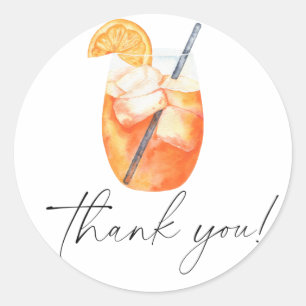 Adesivo Redondo Amor no começo, obrigado de Chá de panela