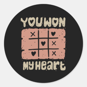 ADESIVO REDONDO AMOR TIK TOK