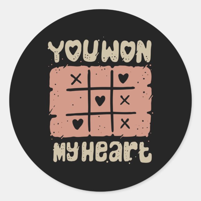 ADESIVO REDONDO AMOR TIK TOK (Frente)