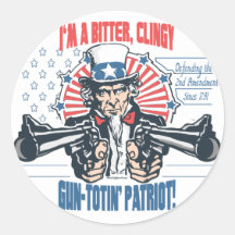 Amortecedor, Clingy Gun-Toting Patriot Tio Sam Gea