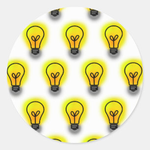 Adesivo Redondo Ampolas