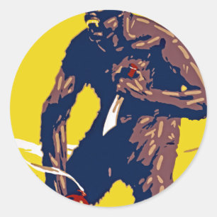 Adesivo Redondo Anarchie