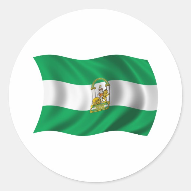 Adesivo Redondo Andalucia (Frente)