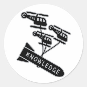 Adesivo Redondo Andy Howell Stickers