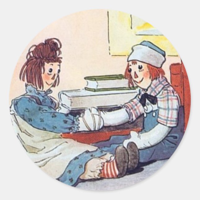 Adesivo Redondo Andy Sticker (Frente)