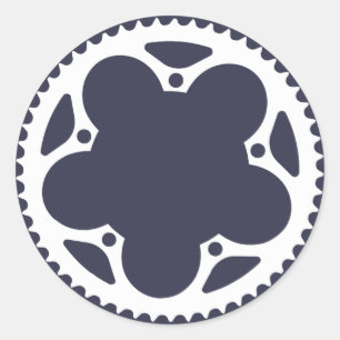 Adesivo Redondo Anel Chain