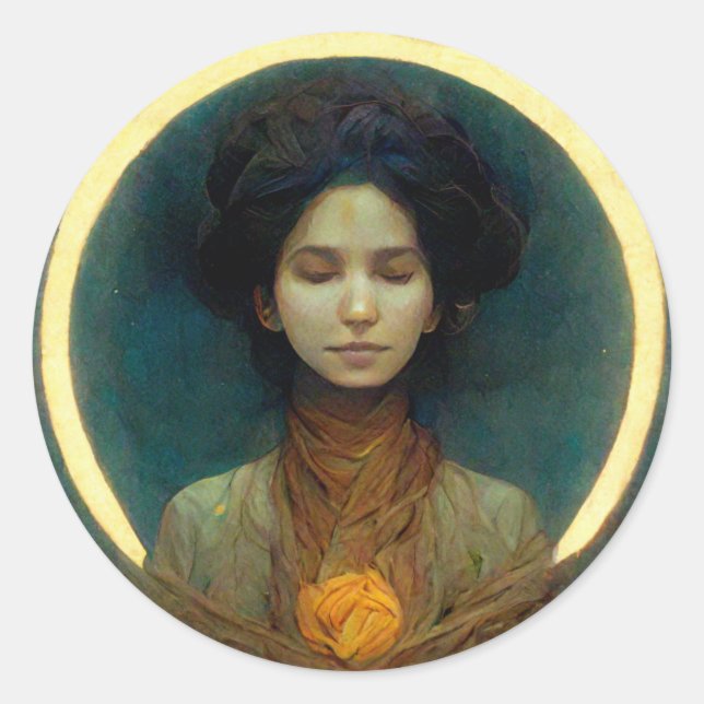 Adesivo Redondo Anel de Light 2 Fantasy Sci-fi (Frente)