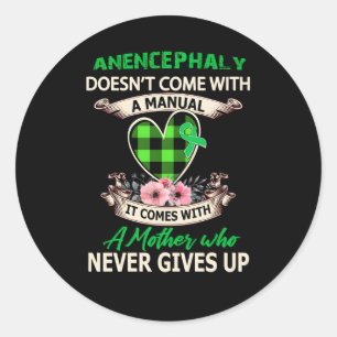 Adesivo Redondo Anencefalia Não Vem Com Um Ual