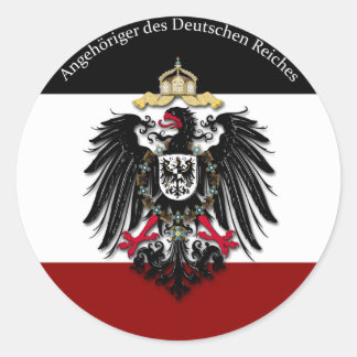 Adesivo Redondo Angehöriger des Deutschen Reiches