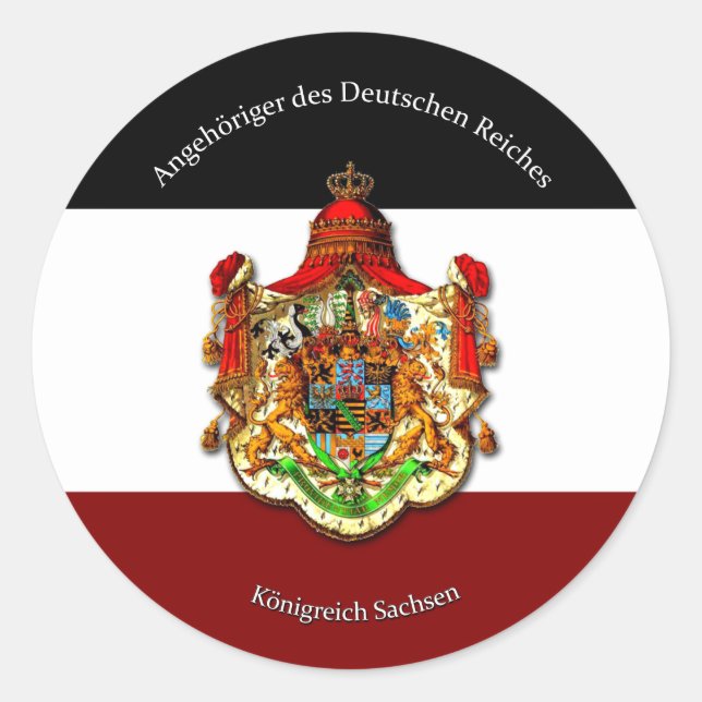 Adesivo Redondo Angehöriger des Deutschen Reiches (Frente)