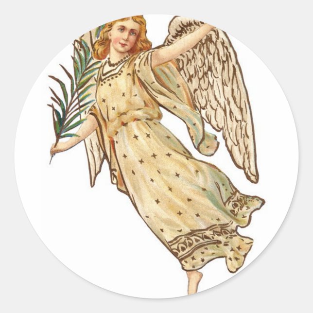 Adesivo Redondo Angel (Frente)