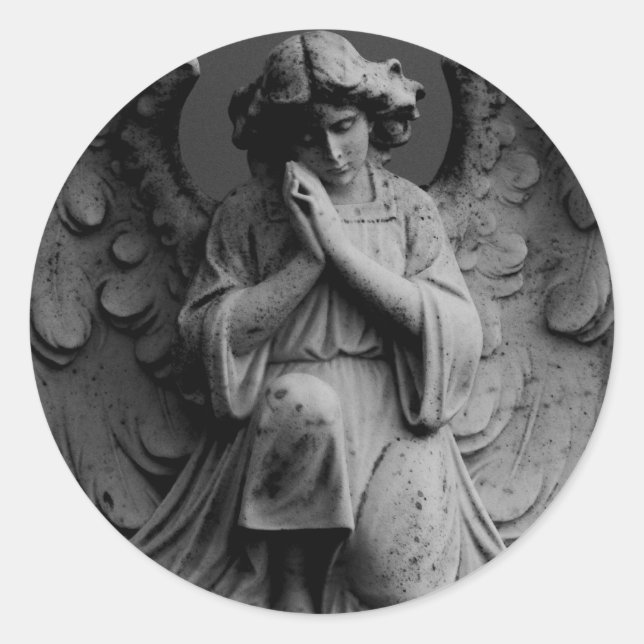 Adesivo Redondo Angel (Frente)