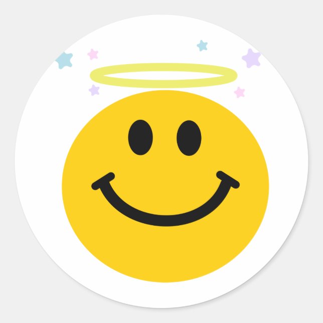 Adesivo Redondo Angel (Frente)