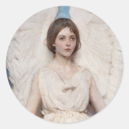 Adesivo Redondo Angel - Abbott Handerson Thayer