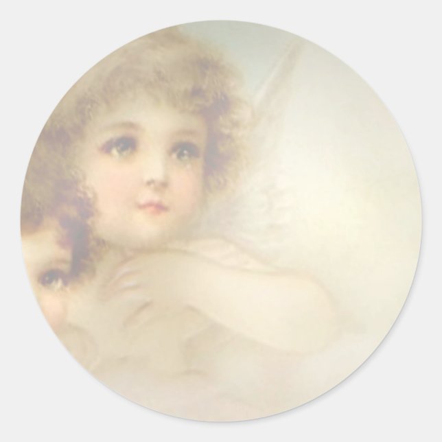 Adesivo Redondo Angel Children (Frente)