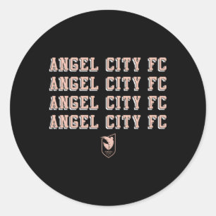Adesivo Redondo Angel City Fc Team Repete Novamente Futebol