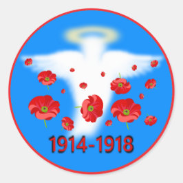 Adesivo Redondo Angel of Lembrance