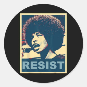 Adesivo Redondo Angela - Resistente - Davis 2